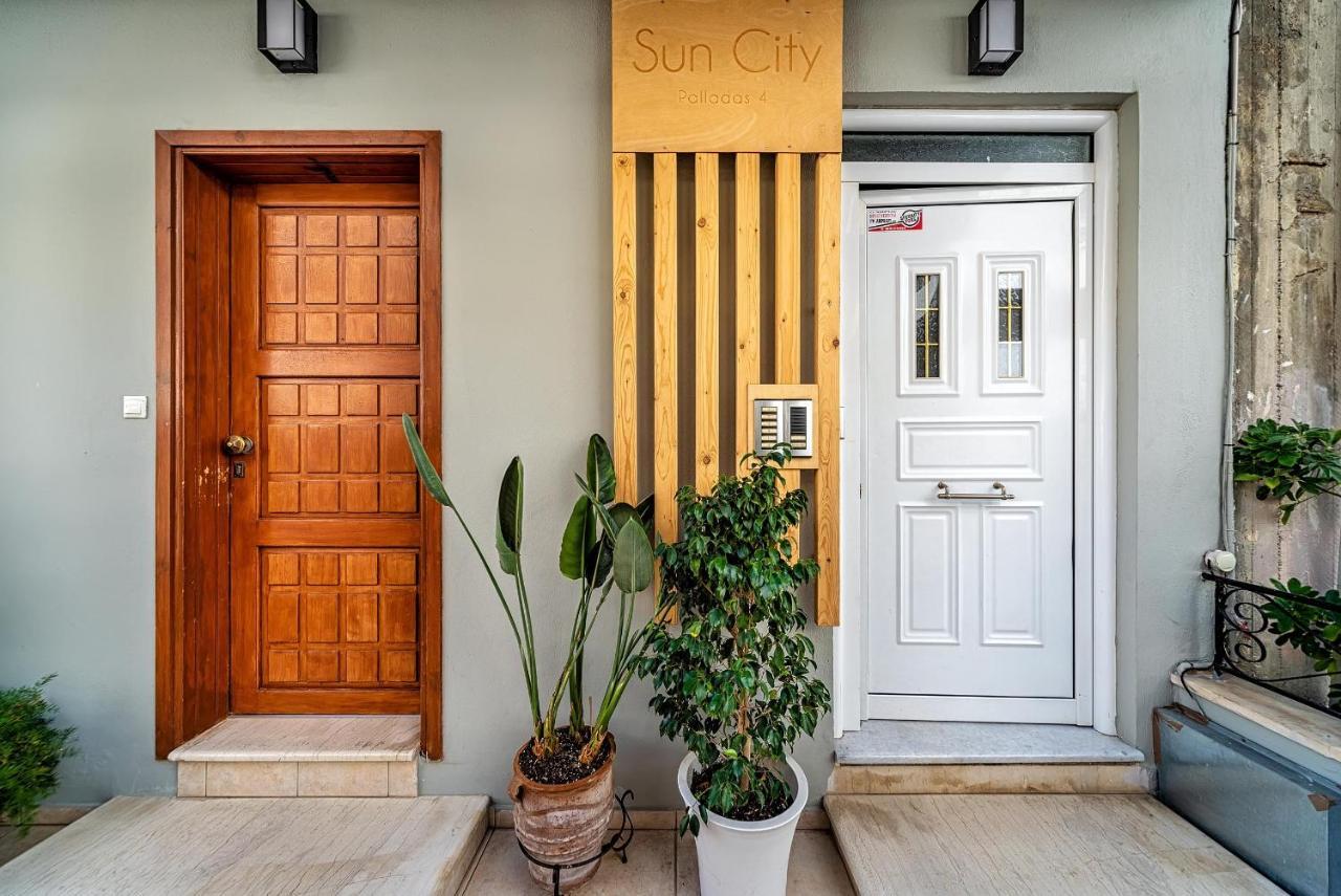 Suncity Apartments イラクリオン エクステリア 写真